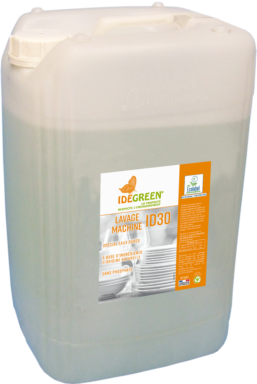 LAVAGE MACHINE ID 30 - ECOLABEL