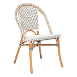 Chaise bistrot Trecia rotin