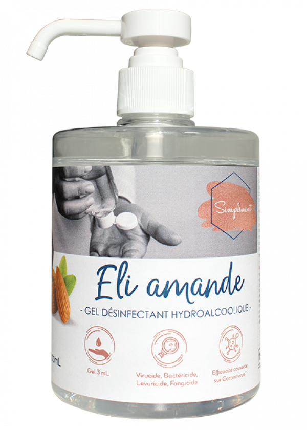 GEL HYDROALCOOLIQUE ELI AMANDE