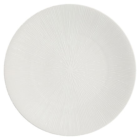 Assiette plate Atelier diam 27 cm crème